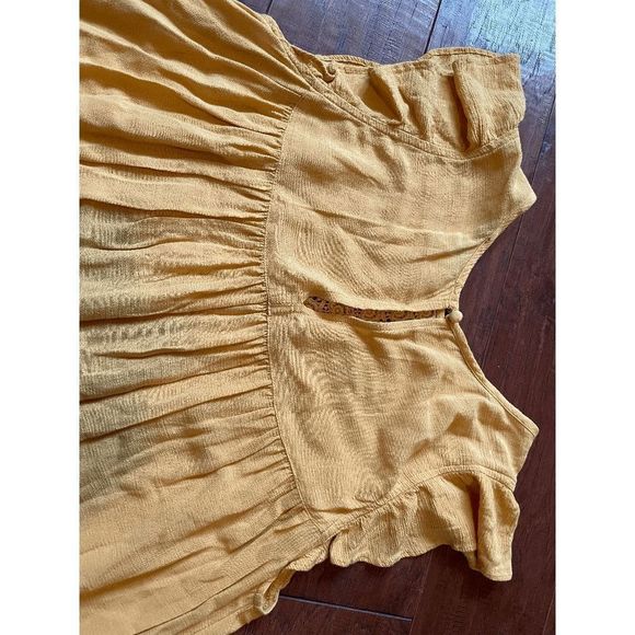AMERICAN EAGLE blouse *Golden* Size  small - Picture 6 of 7